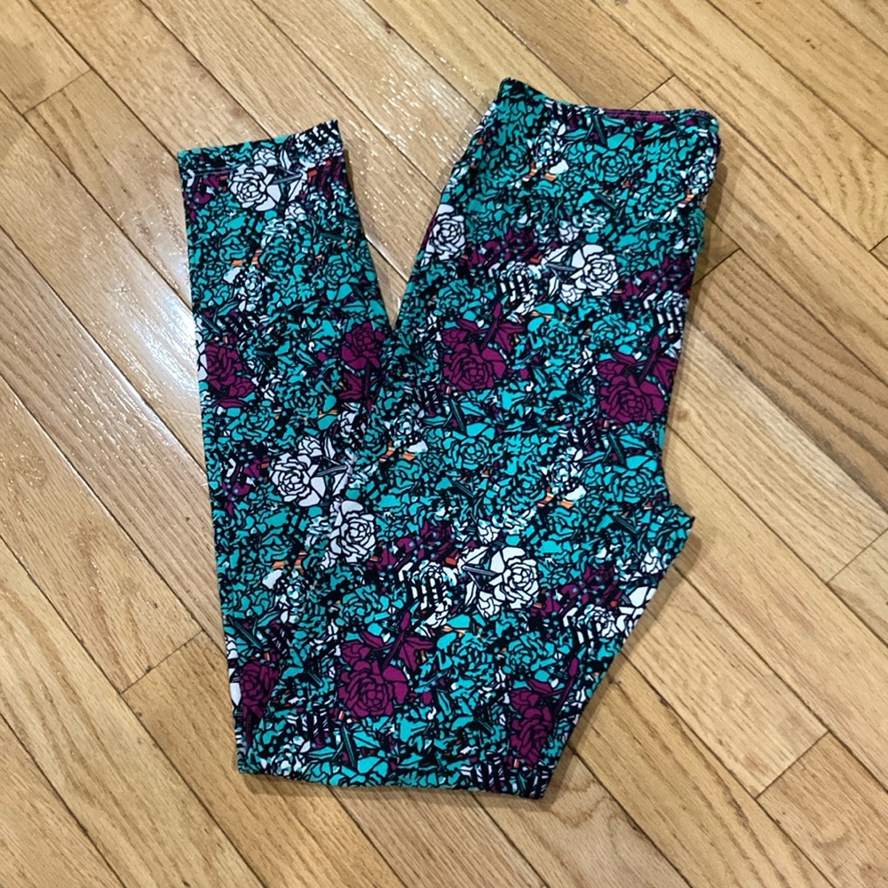 Floral LulaRoe Leggings